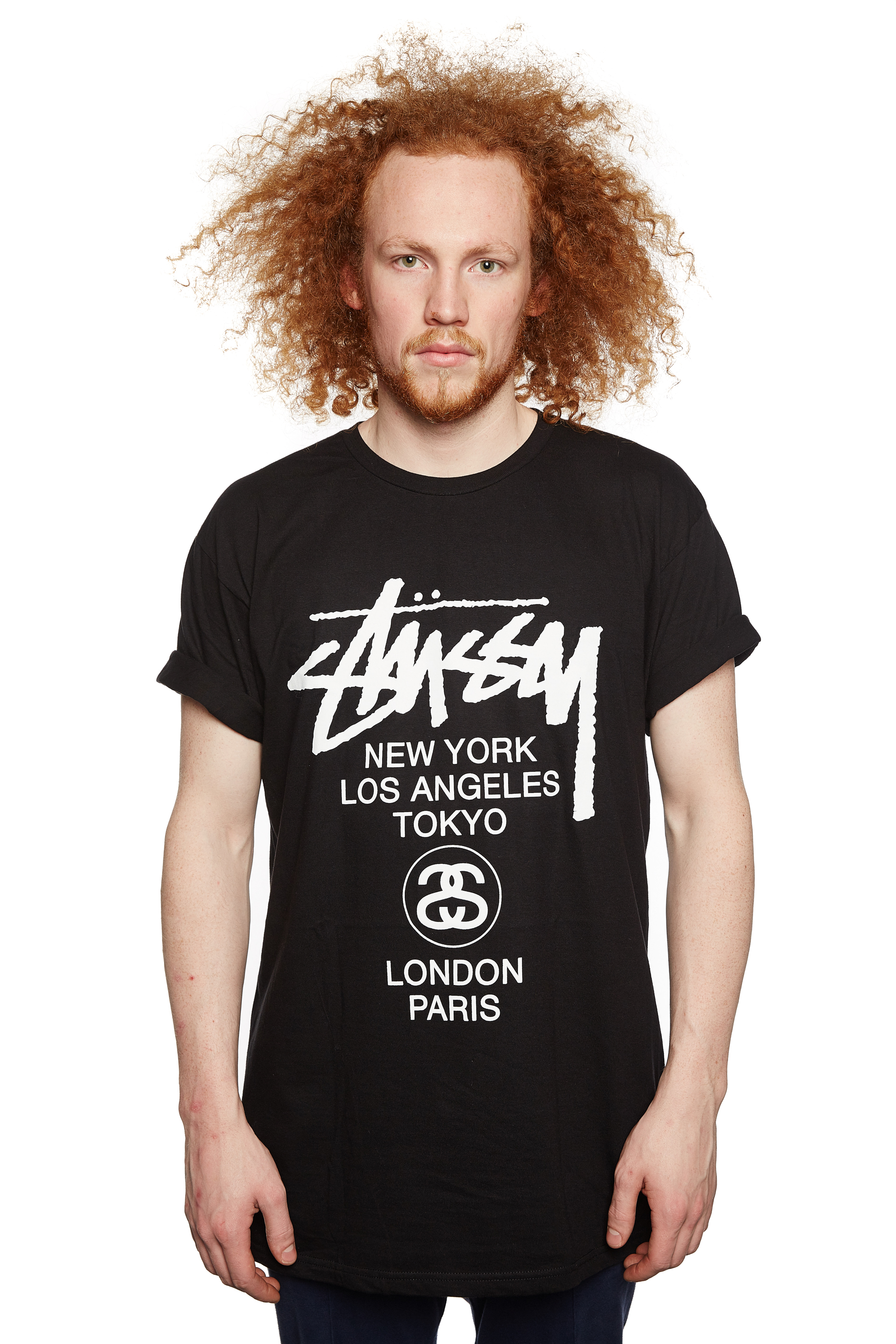 Stussy World Tour Tee (Black) - X21.nl