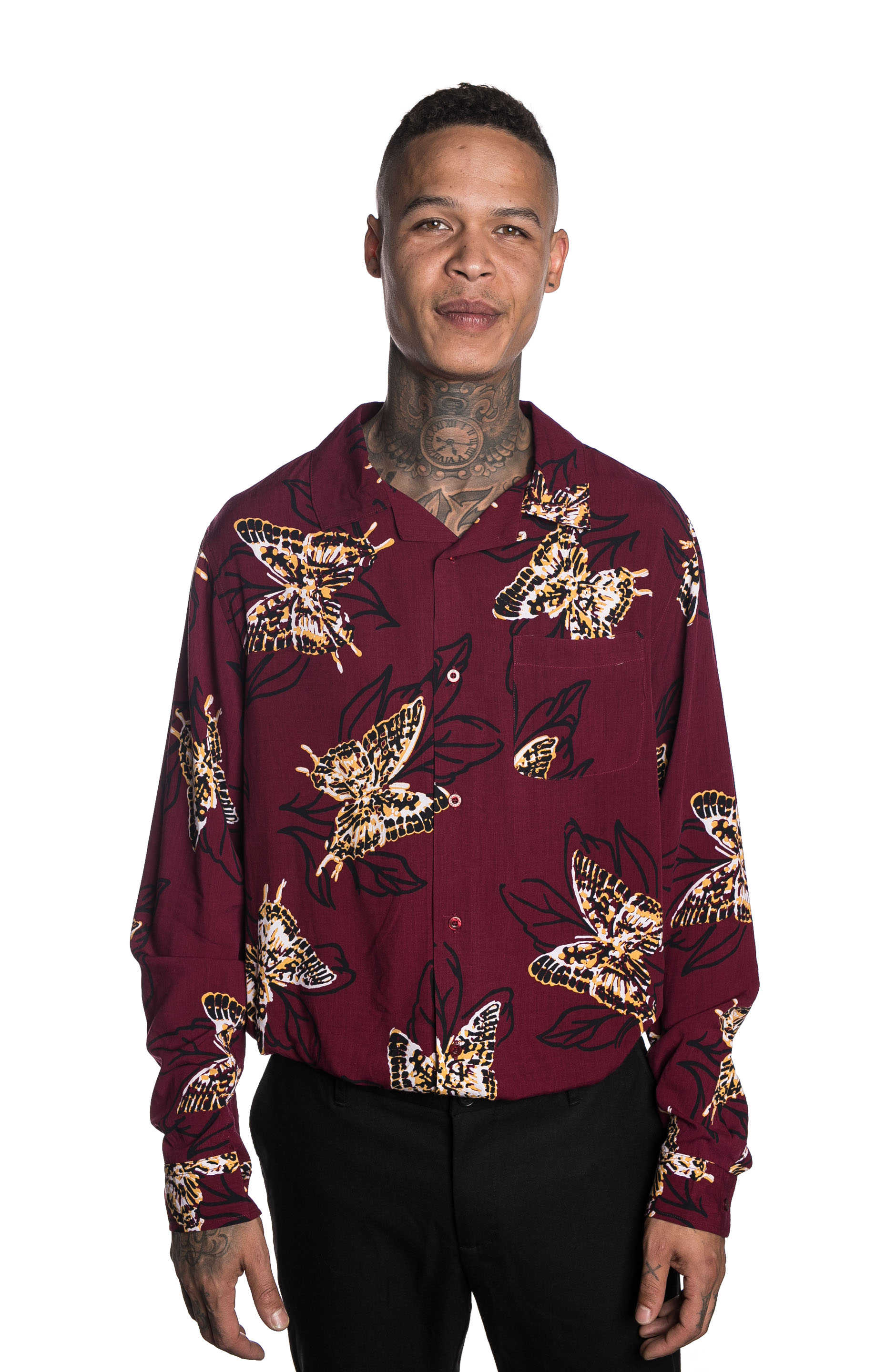 Stussy Butterfly Longsleeve Shirt 