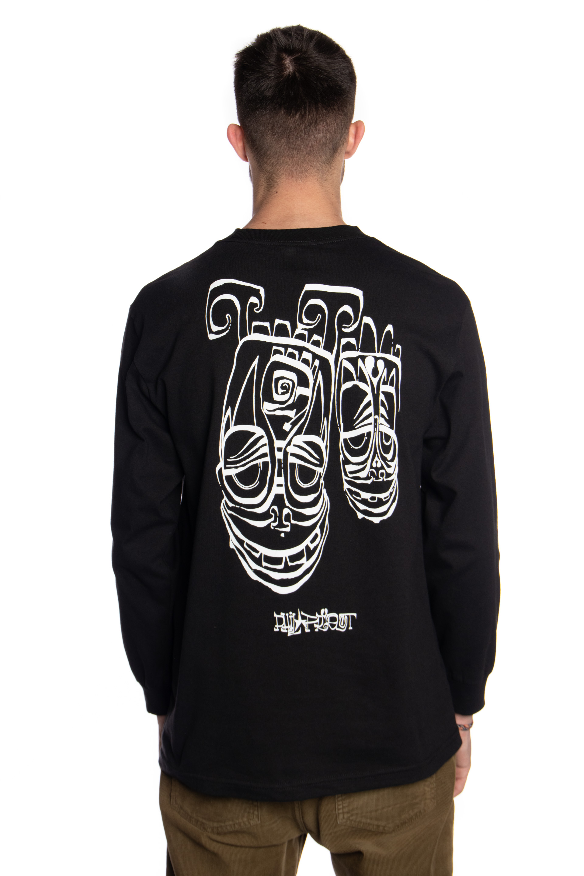Huf Phil Frost Longsleeve Tee (Black) - X21.nl