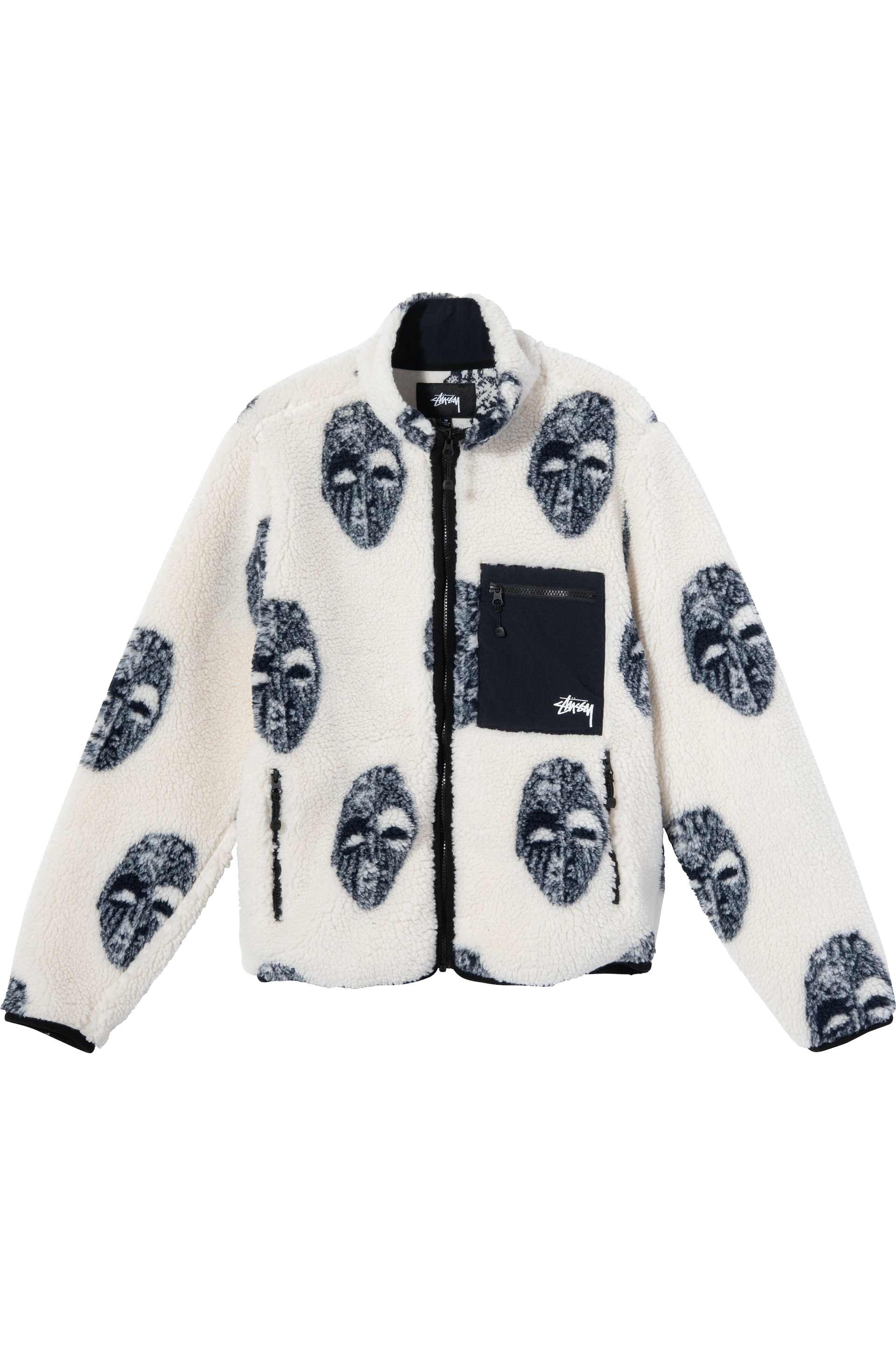 stussy jacquard sherpa