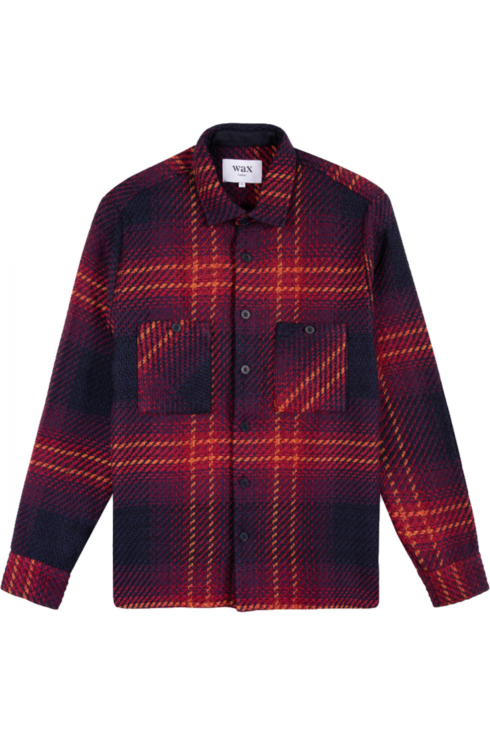 Wax London Whiting Shirt (Ombre Giant Windowpane) - X21.nl