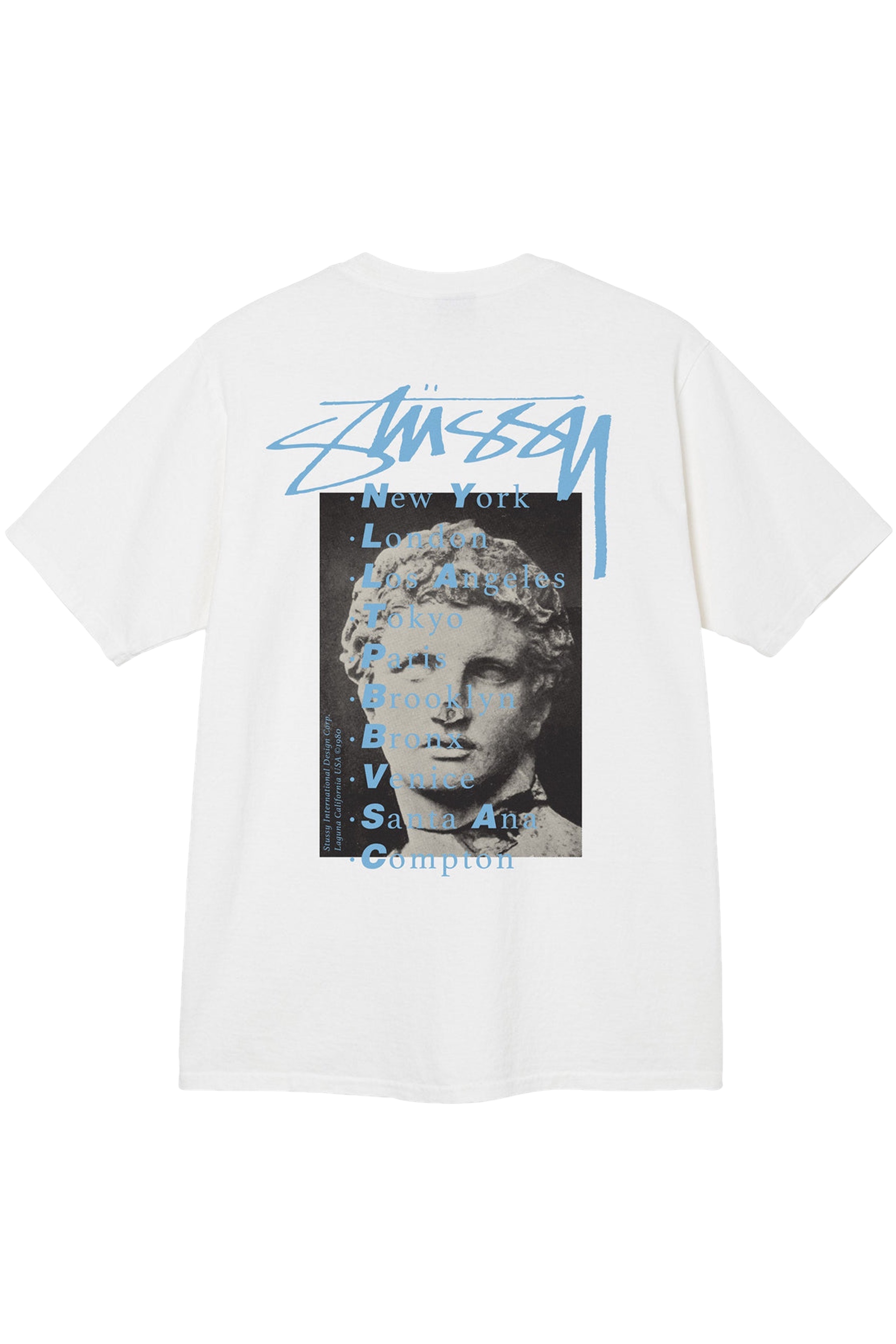 【STUSSY SU25'】Stussy Worldwide Diamond Pig. Dyed Tee Stüssy: Worldwide Diamond Pigment Dyed T-Shirt (Natural