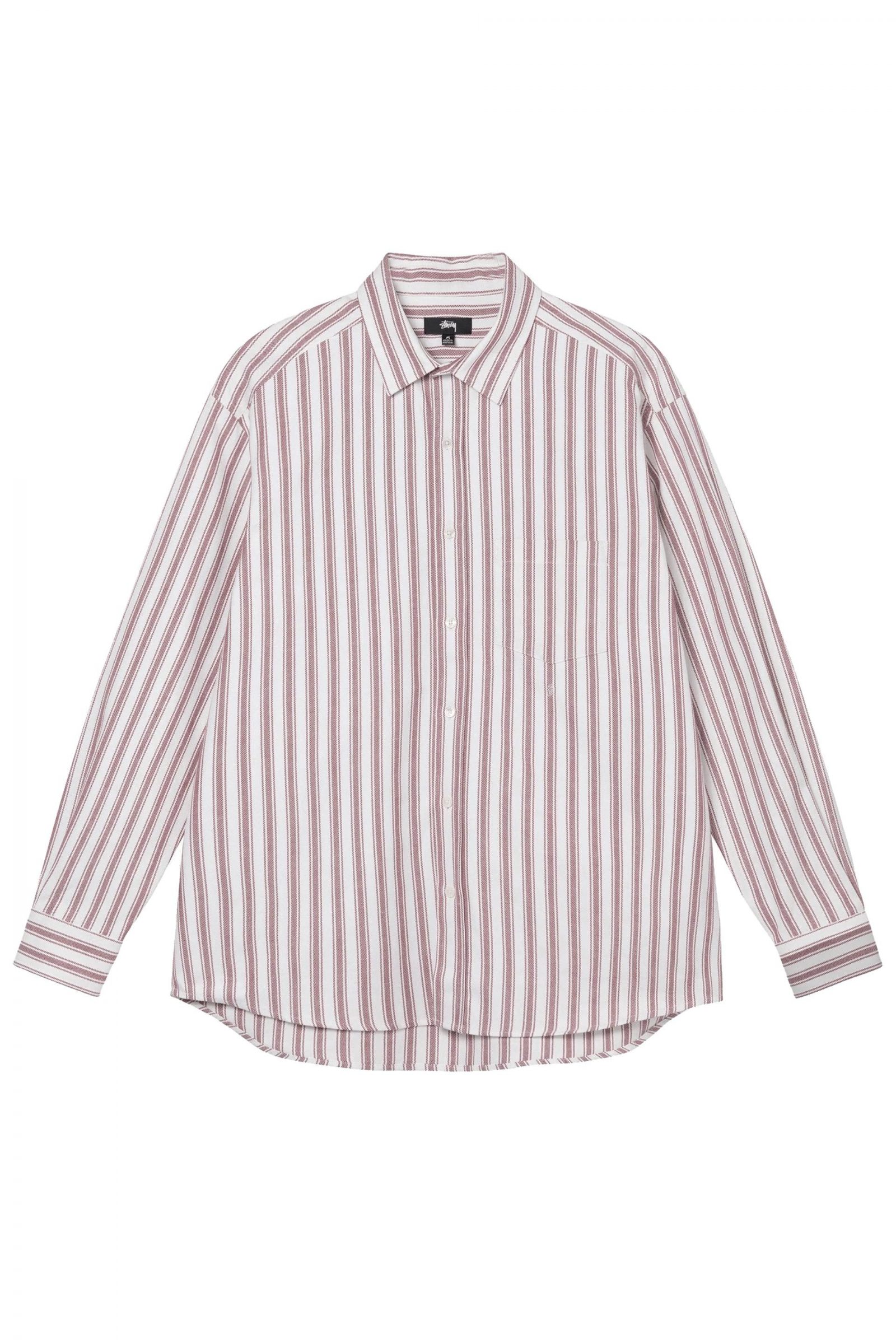 stussy striped jacket