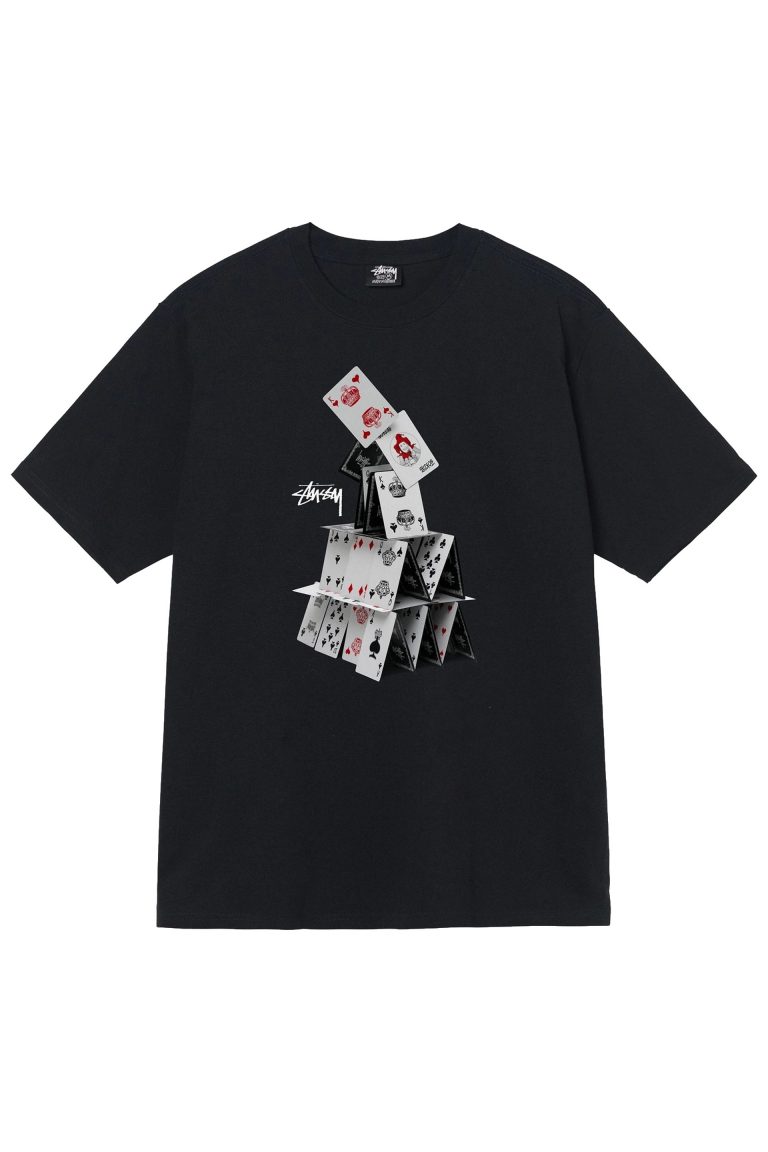 Stussy House Of Cards Tee (Black) - X21.nl