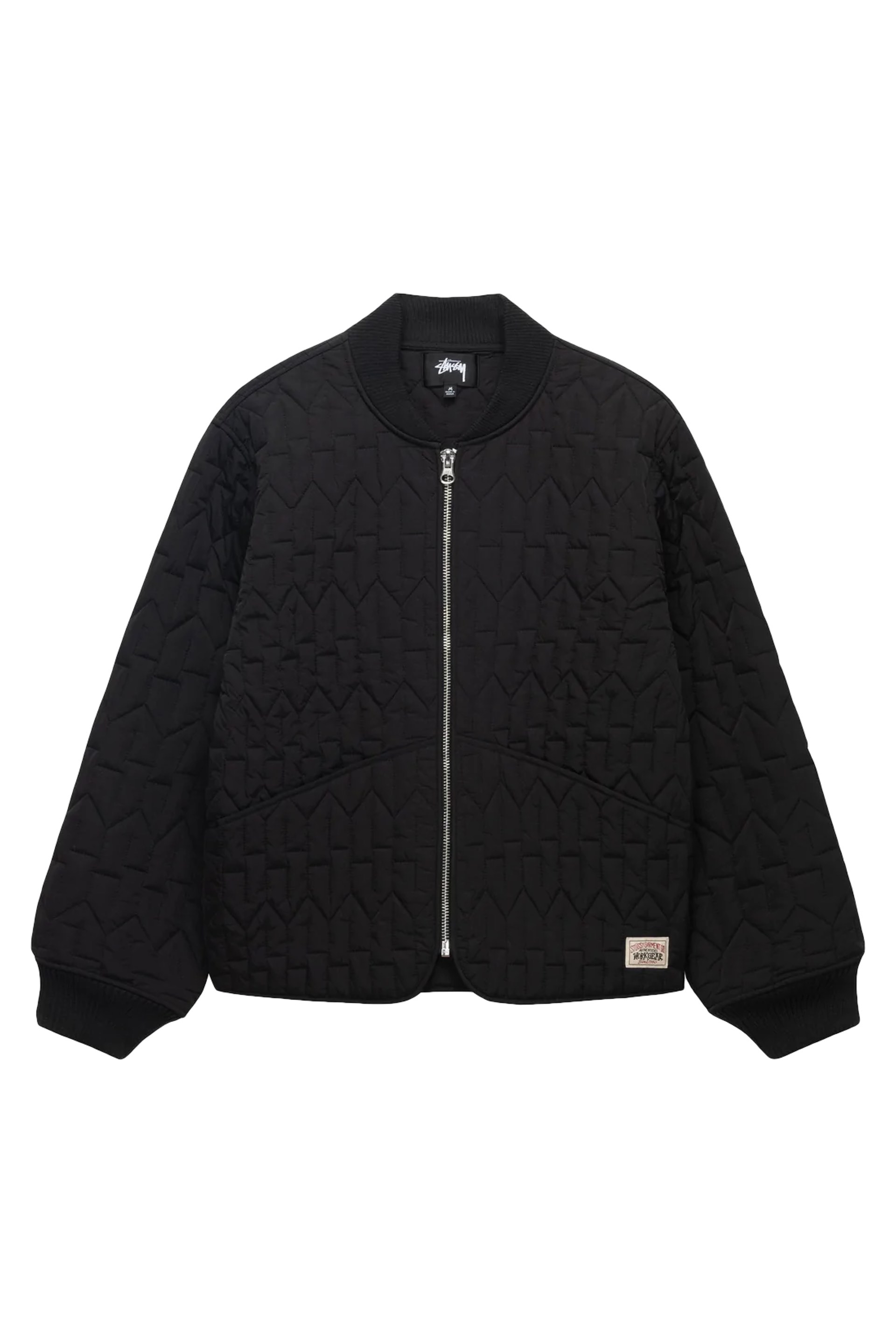 Stussy S Quilted Liner Jacket (Black) X21.nl