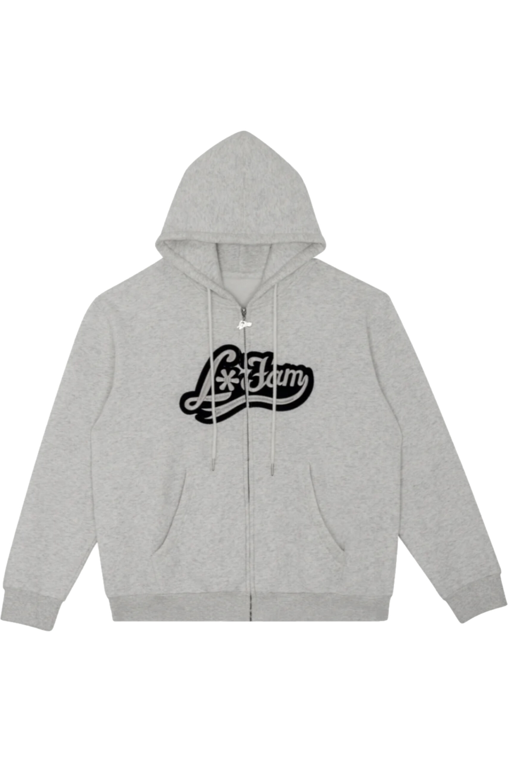 La Fam Cozy Zip Up (Grey) - X21.nl