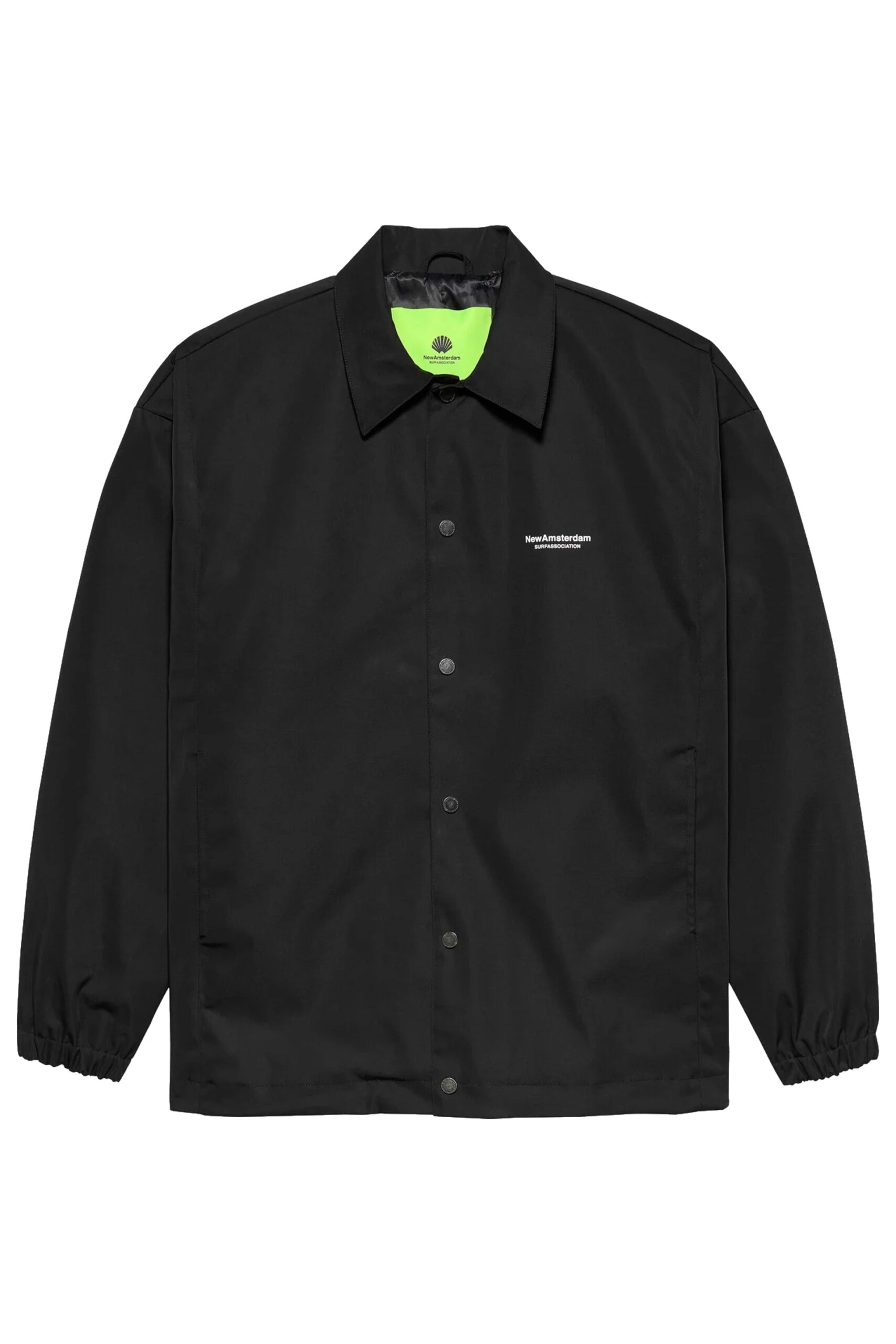 New Amsterdam Surf Association Coach Jacket (Black) - X21.nl
