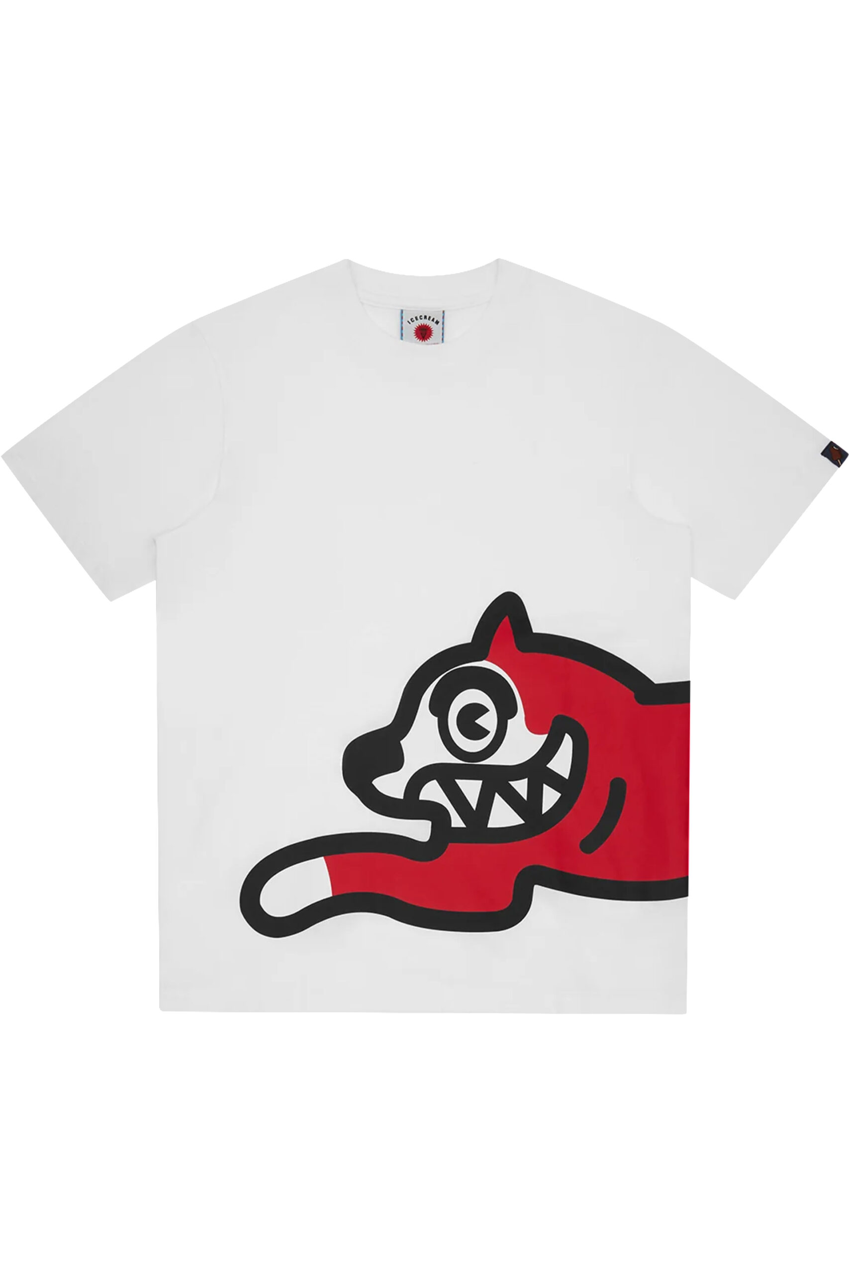 Ice Cream Jumbo Running Dog Tee (White) - X21.nl