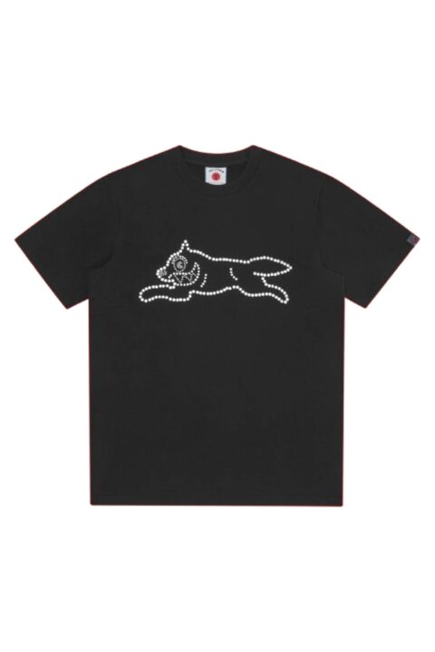 Crystal Running Dog Tee (Black)